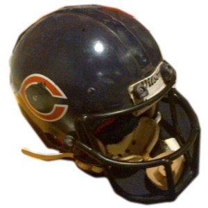 Walter Paytons Game-Worn Helmet in Sports Auction BidAMI.com