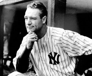 Yankees Lou Gehrig