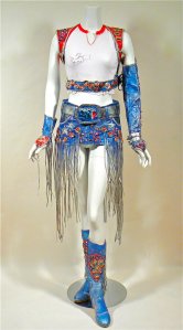 Britney Spears Autographed Worn Super Bowl Outfit