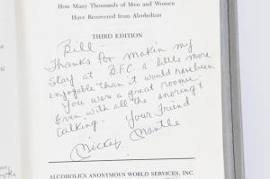 Mickey Mantle Autographed Big Book